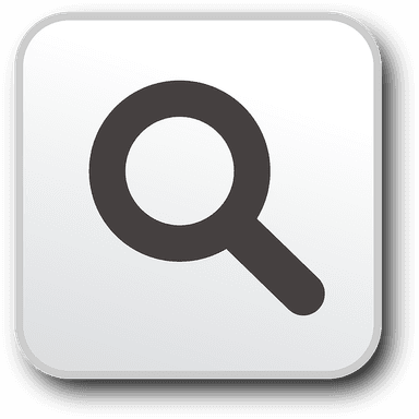 Magnifying glass used as search button example